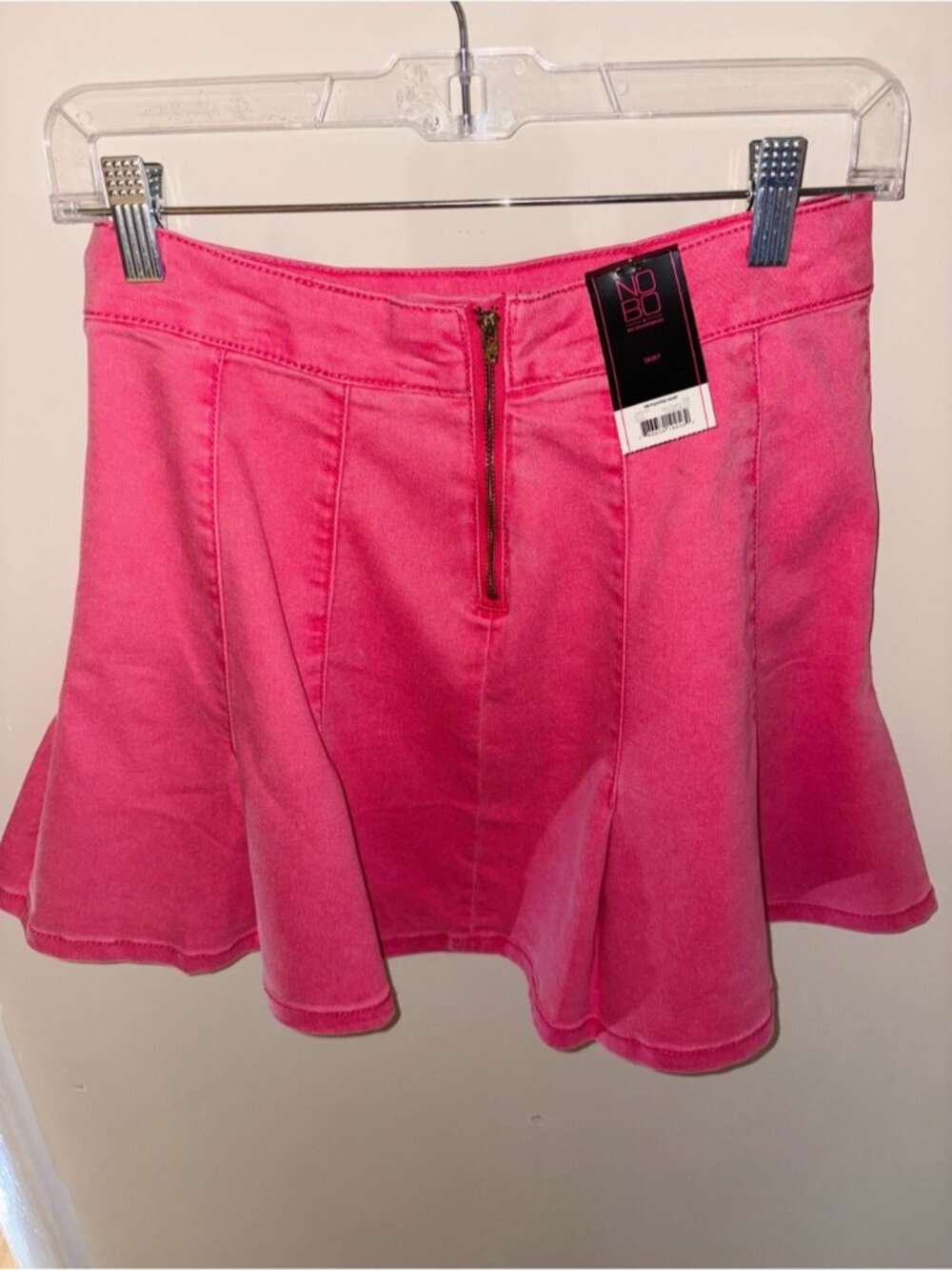 Pink Pleated Skirt - Picture 3 of 3